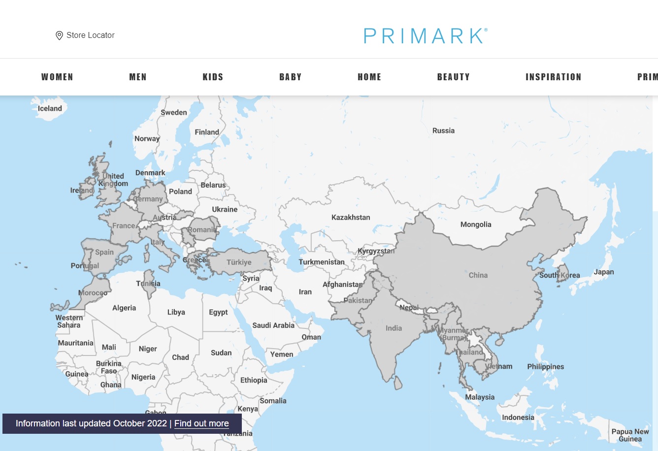 Global Sourcing Map